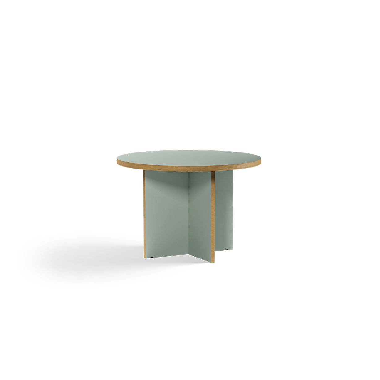 round blue green dining table by HKLIVING