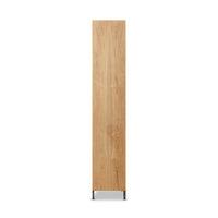 Pioneer Canvas Cupboard - Green Wooden Storage Cabinet with Canvas Doors by HKLIVING