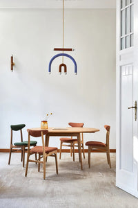 Fox Round Extendable Dining Table by 366 Concept, lifestyle image