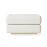 White Minimalist Coffee Table, Space by HKLIVING