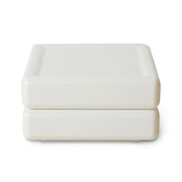White Minimalist Coffee Table, Space by HKLIVING