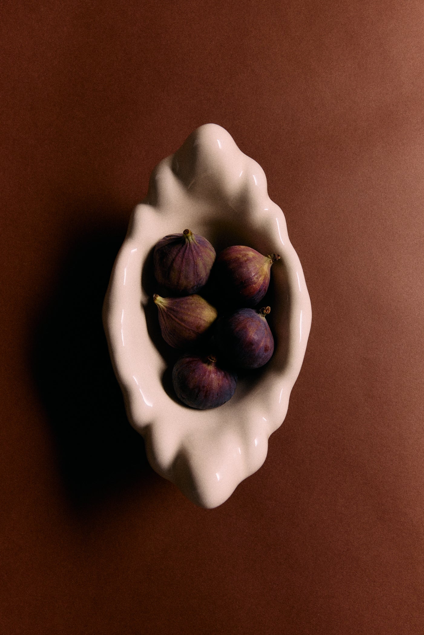 HKLIVING eggshell ceramic bowl front view product cut out
