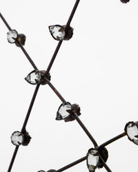 Close-up of the clear acrylic beads on the House Doctor Connect star