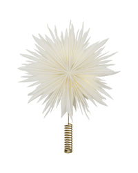 House Doctor Gant paper star tree topper, front view