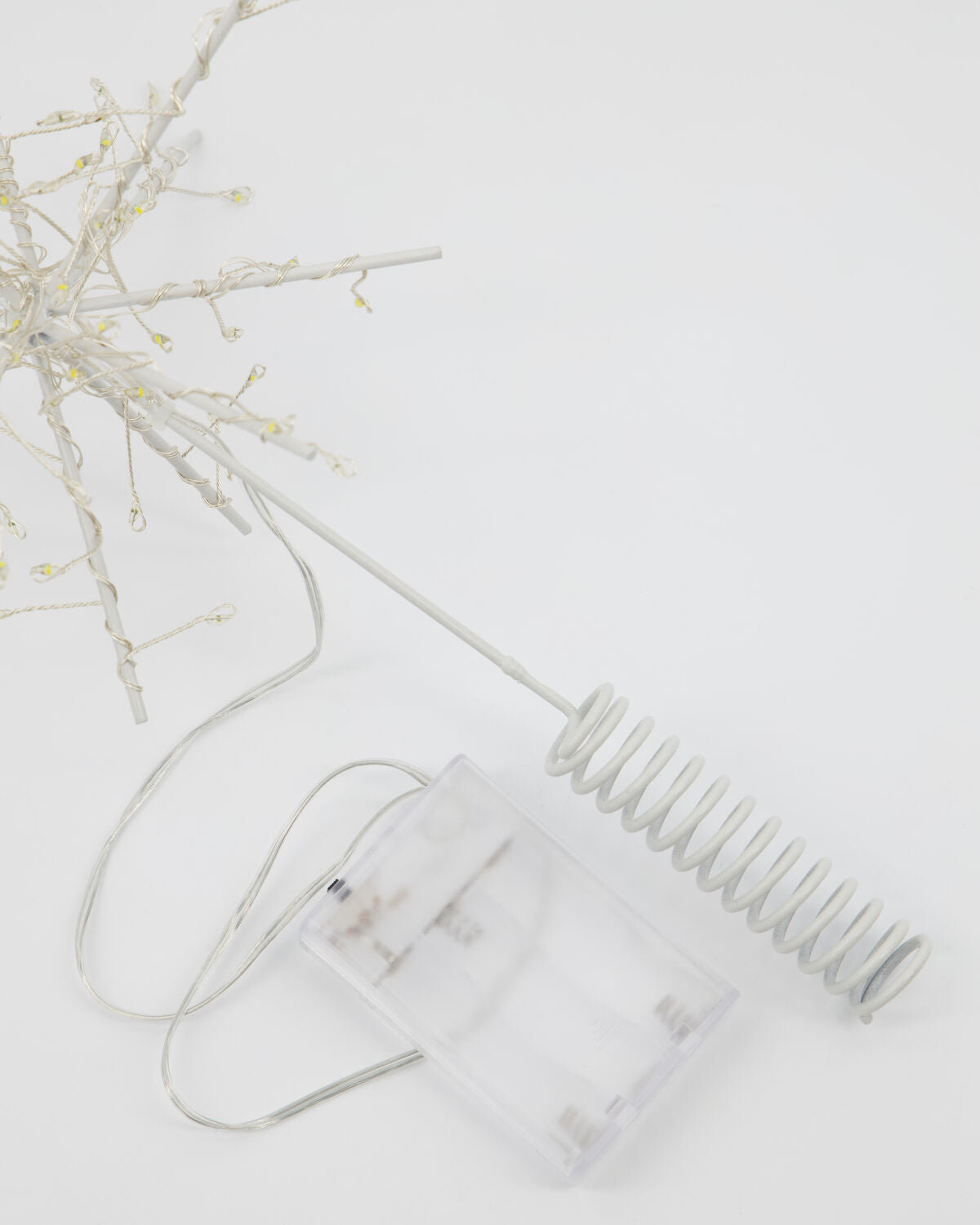 Battery box and spiral base of the House Doctor Glow tree topper