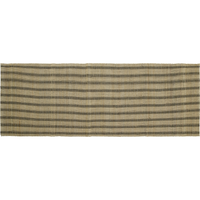 Flatlay of House Doctor table runner showing full pattern

