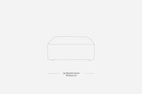 Jax Couch Element, Hocker Footstool, Sneak Grey, HKLIVING