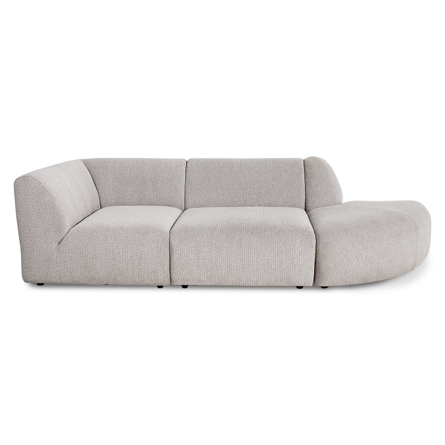 Jax Couch Element, Round Module, Sneak Grey, HKLIVING