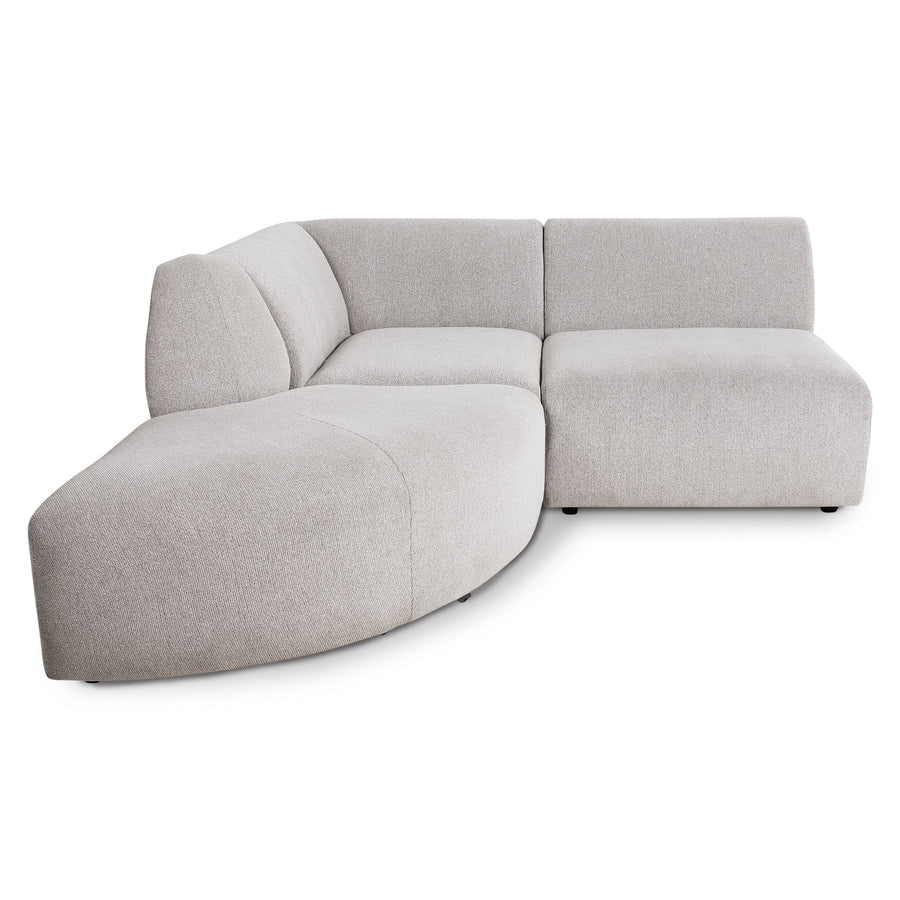 Jax Couch Element, Round Module, Sneak Grey, HKLIVING