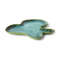 Shell Plate, Teal by HKLIVING