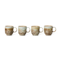 Cafe Mugs, 24-25 Collection, 70s Ceramics by HKLIVING