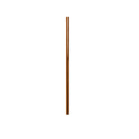 Le Feu slim Dome Steel Pole in Rose Gold for the Dome Steel pedestal bioethanol fireplace