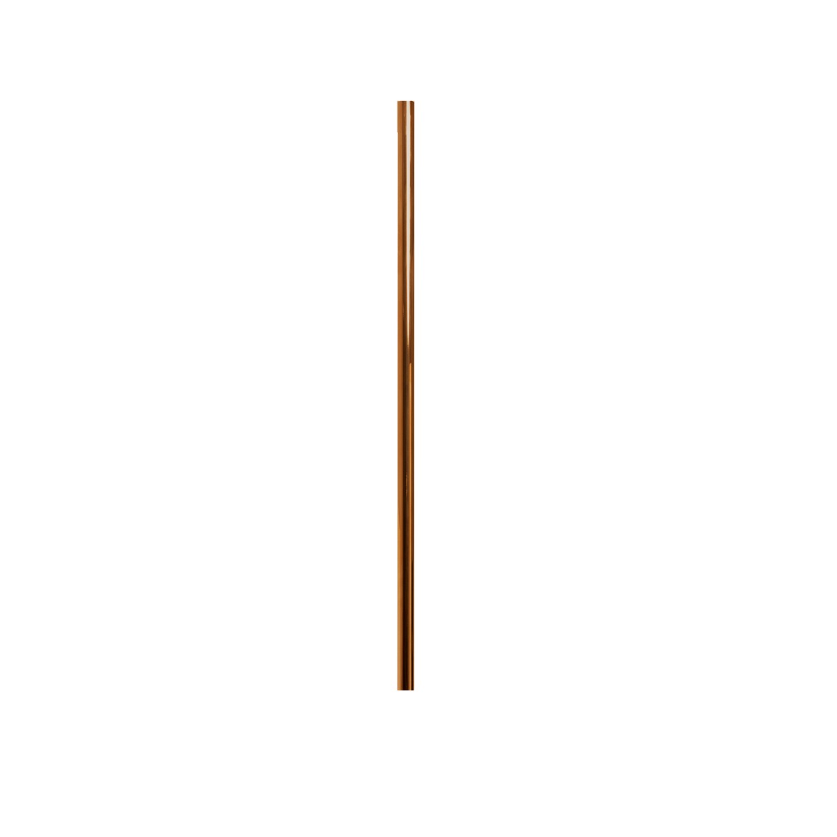 Le Feu slim Dome Steel Pole in Rose Gold for the Dome Steel pedestal bioethanol fireplace