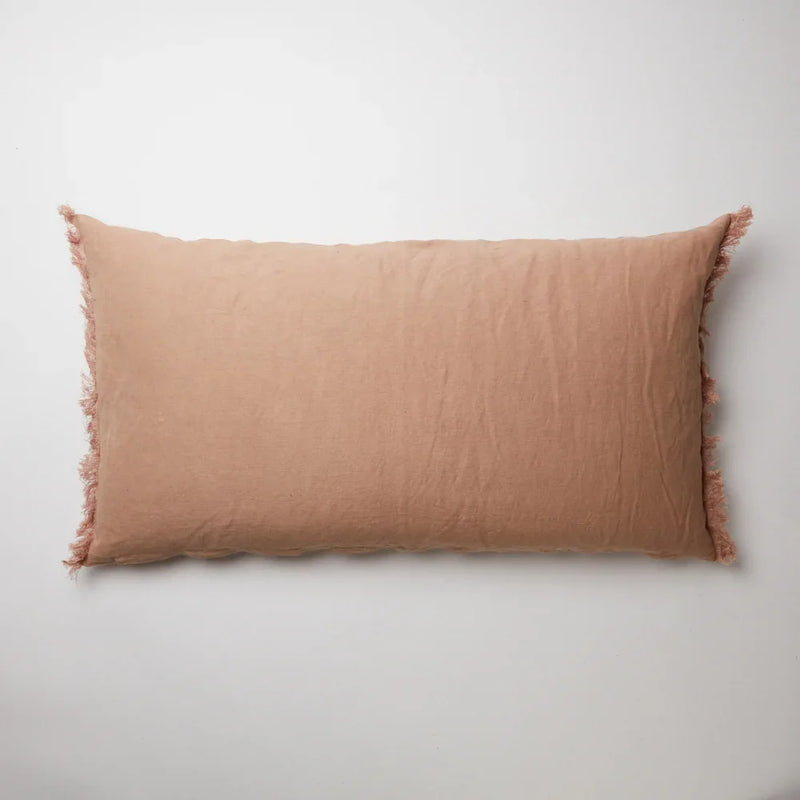 Livia dusty rose cotton and linen cushion 50x90 cm by Olsson & Jensen