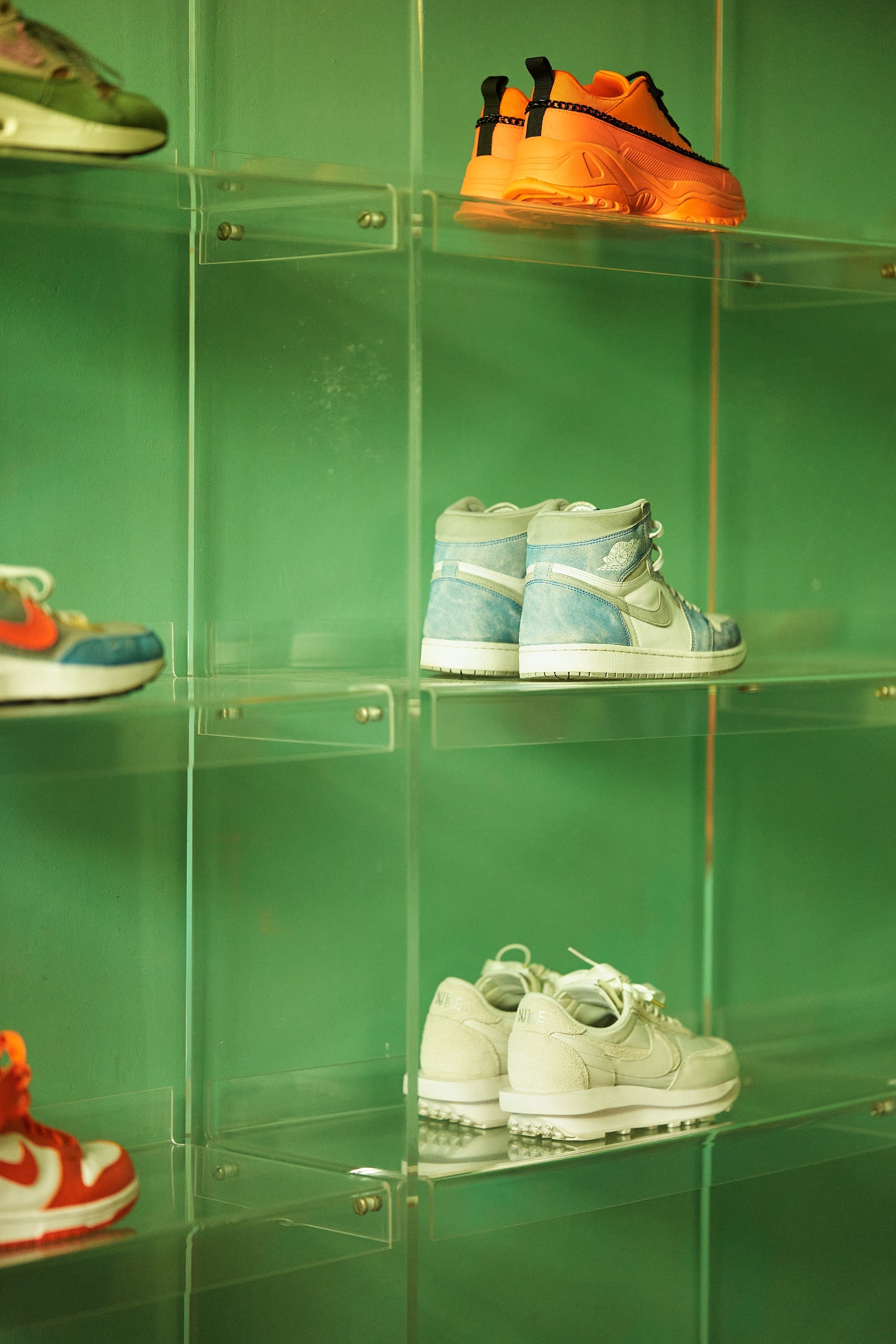 HKLIVING Clear Acrylic Modular Display Cabinet System