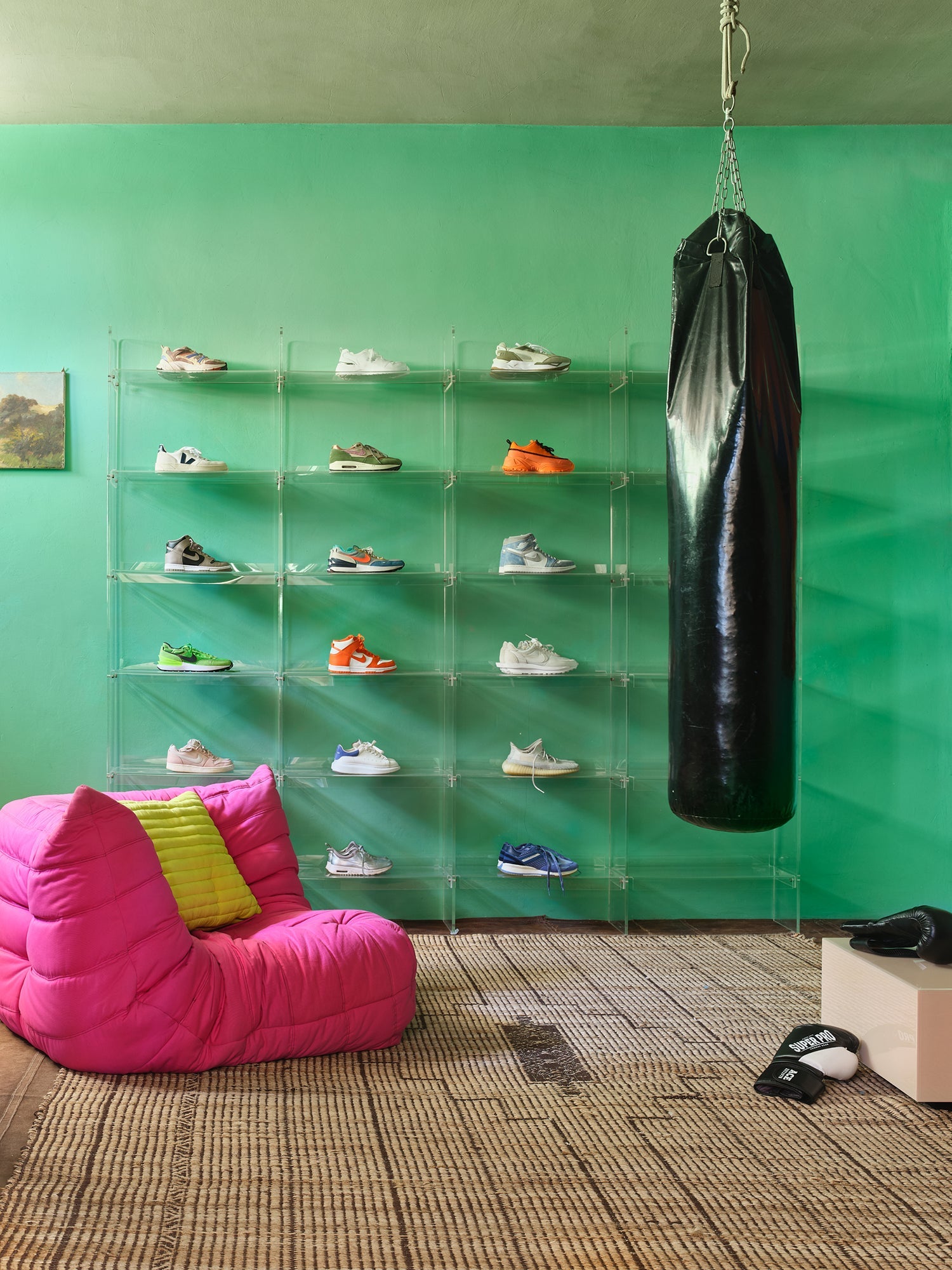 HKLIVING Clear Acrylic Modular Display Cabinet System