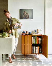 Cupboard by HKLIVING in Ginger Orange