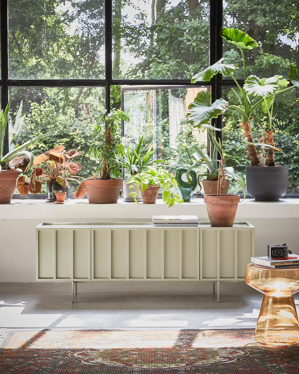 Lowboard, Sideboard, Pebble Grey Green by HKLIVING