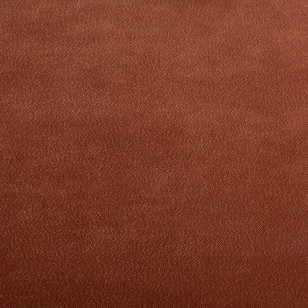 Footstool for Retro Sofa, Deep Terracotta Rust Velvet, Royal Velvet magnolia by HKLIVING