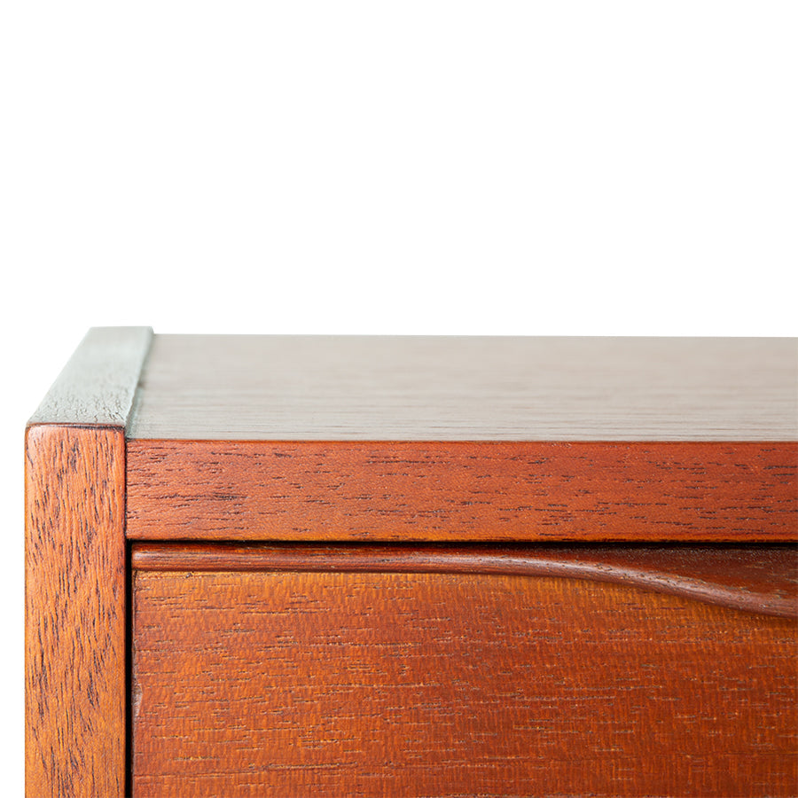 Wooden Secretary Stained by HKLIVING – A Timeless Blend of Classic and Modern Nordic Design