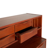 Wooden Secretary Stained by HKLIVING – A Timeless Blend of Classic and Modern Nordic Design