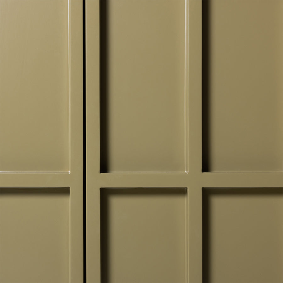 Cupboard by HKLIVING in Olive Green