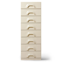 HKLIVING Chest of 8 Drawers in Cream