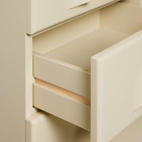 HKLIVING Chest of 8 Drawers in Cream