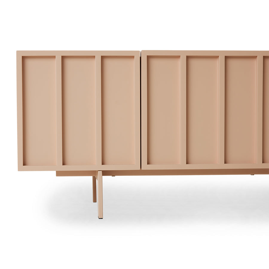 HKLiving Lowboard Sideboard - Nude Peach Pink Finish