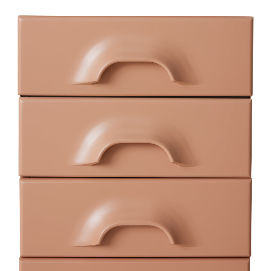 Chest of 7 Drawers, Blush Pink from HKLIVING