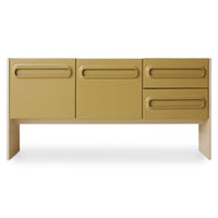Space Dresser Sage-Cream by HKLIVING – Elegant Storage with a Soft Colour Palette
