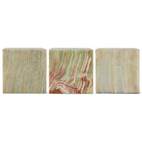 Marble Block Table, Onyx by HKLIVING