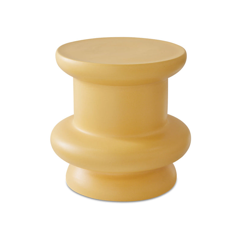 HKLIVING Cosmos side table in honey, three-quarter view on a white background