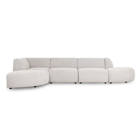 Jax Couch Element, Round Module, Sneak Grey, HKLIVING