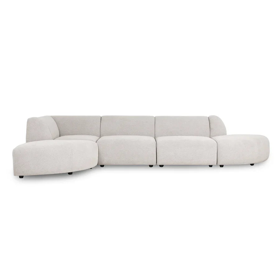Jax Couch Element, Round Module, Sneak Grey, HKLIVING