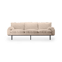 3-Seater, 4-Seater Retro Sofa in Boucle Taupe by HKLIVING
