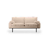 2-Seater Retro Sofa in Boucle Taupe by HKLIVING