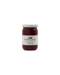 Jar of Nicolas Vahé strawberry and champagne jam, 235g