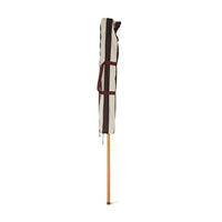 1950s Striped Patio Umbrella – Stracciatella Parasol by HKLIVING