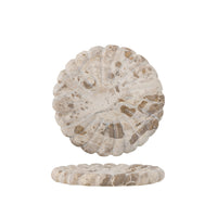 Decorative marble tray for minimalist homes by Bloomingville