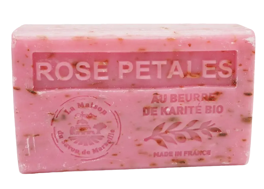 La Maison du Savon de Marseille Rose Petals soap bar, alternative view
