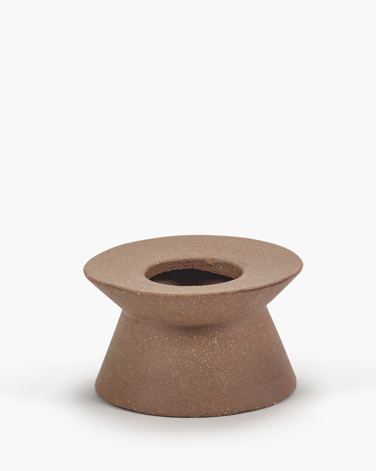 Small Marie-Ann Vase 01 in red brown clay by Serax