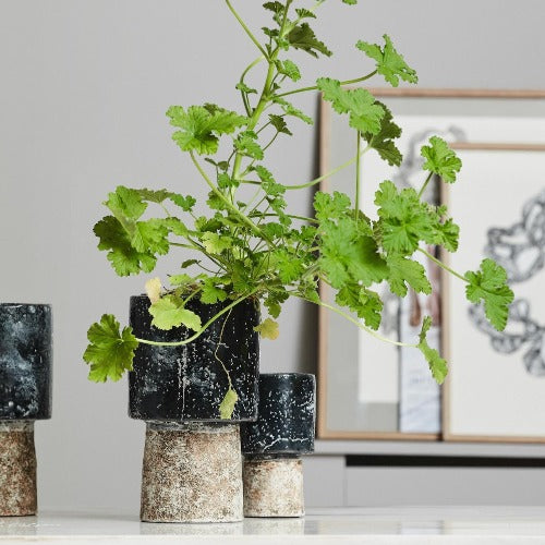 Handmade Reso Tall Plant Pot S