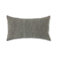 Monochrome Striped Cushion by HKLIVING - 70x40cm Linen Accent