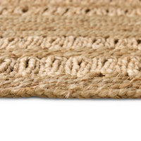 Soleil Oval Jute Runner by HKLIVING - 60x165cm