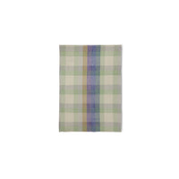 HKLIVING Vida Check Tea Towels, 50 x 70cm - Multicolour, Strawberry Cream, Amber Blue