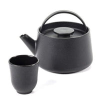 Tea Pot M Cast Iron Black INKU by Serax