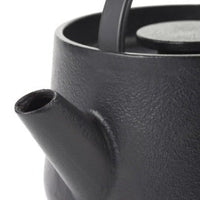 Tea Pot M Cast Iron Black INKU by Serax