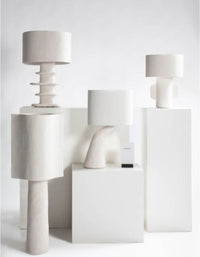 Table Lamp 03 White Earth by Serax - Handcrafted Papier-Maché