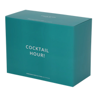 Teal Urban Nature Culture Cocktail Hour gift box